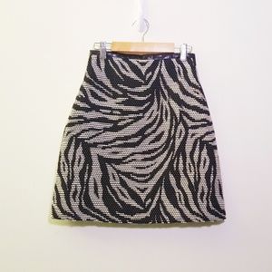 H&M Printed Fully Lined Skirt